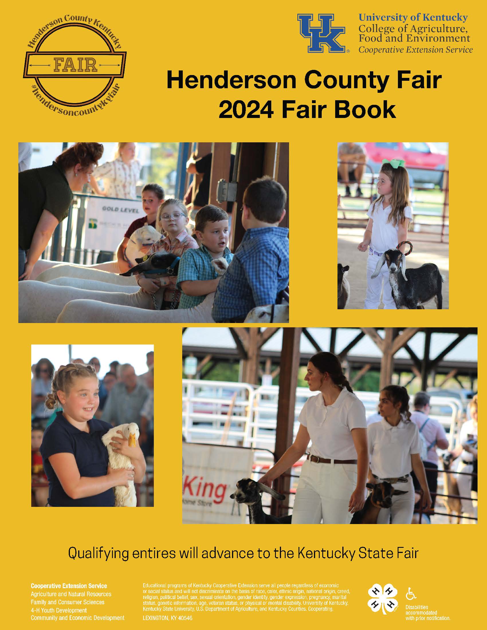 2024 Henderson County Fair Book