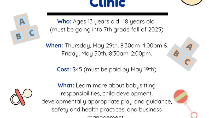 Henderson County 4-H Babysitting Clinic